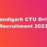Chandigarh CTU Driver Recruitment 2023, Apply, Eligibility