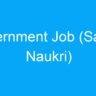 Government Job (Sarkari Naukri) Opportunity In India