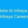 Jobs At Infosys | Infosys Careers