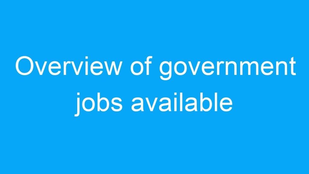 Overview of government jobs available in the Indian Foreign Service for 12th pass candidates