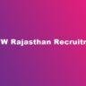 SIHFW Rajasthan Recruitment