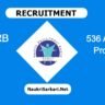 WBHRB Recruitment 2024 – Apply Online for 536 Assistant Professor @ hrb.wb.gov.in